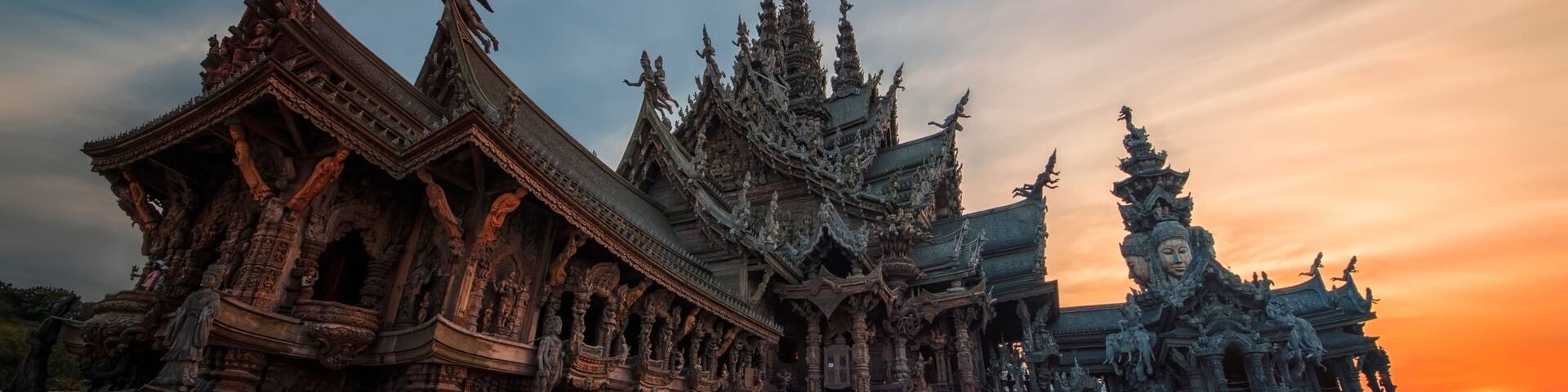 Sanctuary of truth in Naklua Pattaya