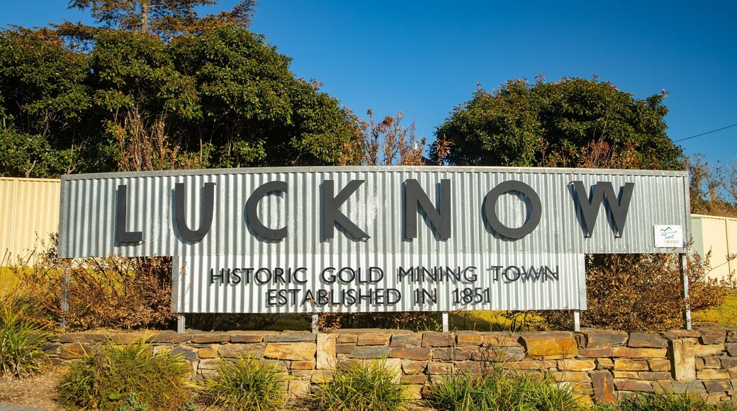 Lucknow showing signage