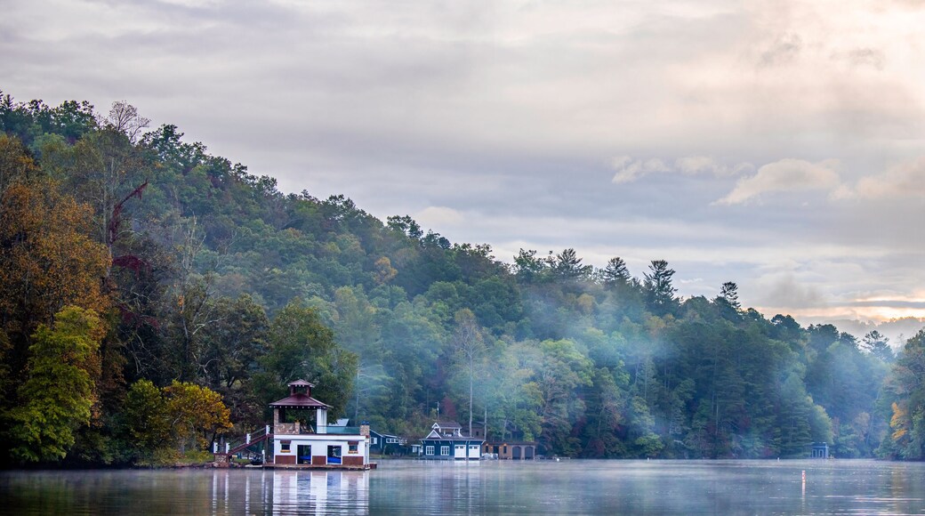 Autumn landscape in the Blue Ridge Mountains