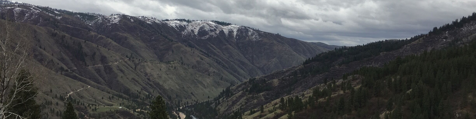 Overlooking the Payette River