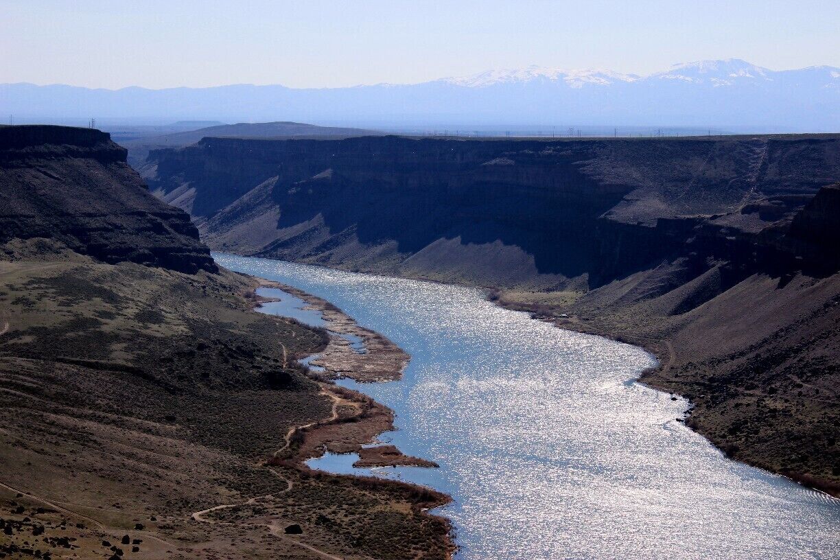 Snake River near Swan Falls Dam built in 1901. Fishing, Swimming, Hiking. If you cross over dam and hike upstream 90 boulders with Petroglyphs and old homestead