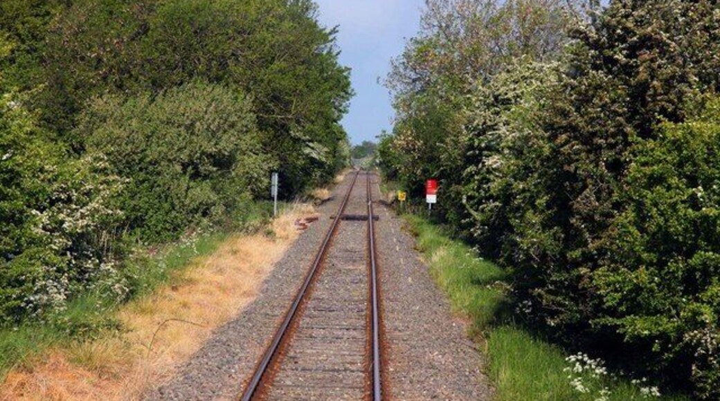 Railway crossing near Knightcote