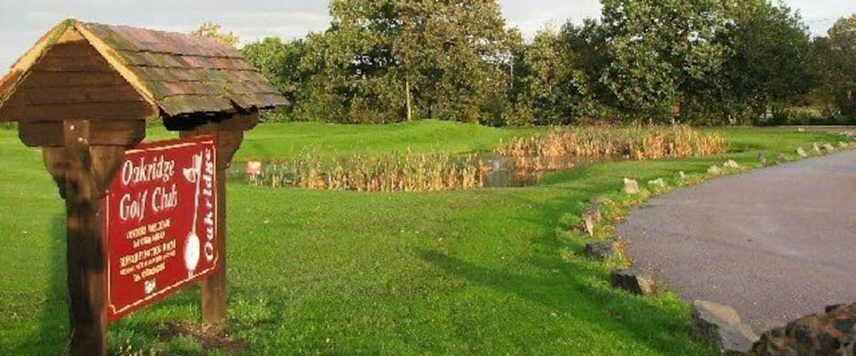 Oakridge Golf Course, Ansley. One of 5-6 golf courses within a 10-15 minute drive of Arley. Apparently this course is quite challenging for new players but we like a challenge! Contact 01676 541389 if you want to play around.