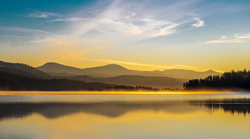 Chatcolet Lake in Early Fall in Idaho