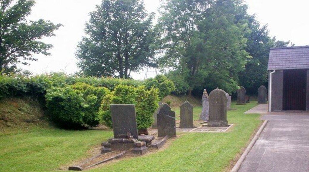 Longstone Chapel, Ludchurch - Graveyard Left of pathway.