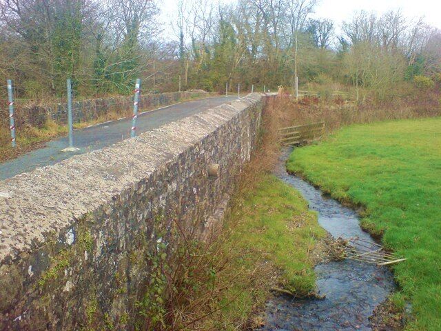 The old bridge at Longford, Llanddewi Veffrey parish Once the main route between Cardigan and Narberth!