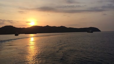 Our first view of Lombok