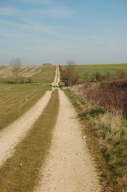 Over the hill. So nice and peaceful, yet just over the hill is the main A1 trunk road.