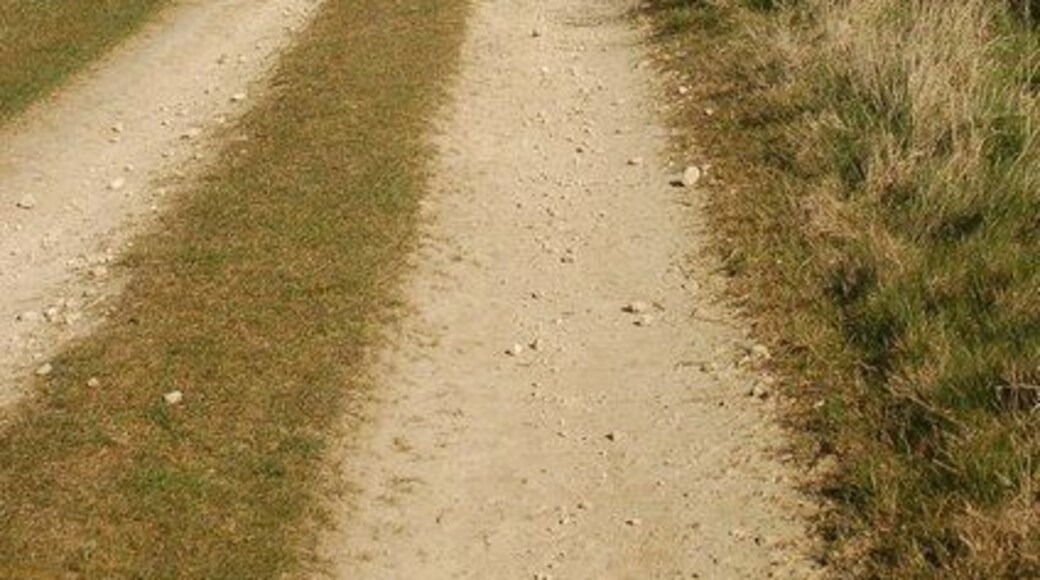Over the hill. So nice and peaceful, yet just over the hill is the main A1 trunk road.