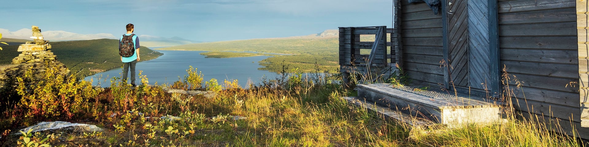 Found an awesome landscape photography spot at the top of klimpfjäll skislope