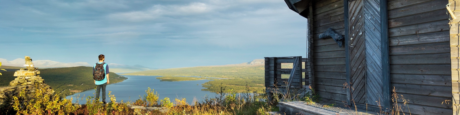 Found an awesome landscape photography spot at the top of klimpfjÀll skislope