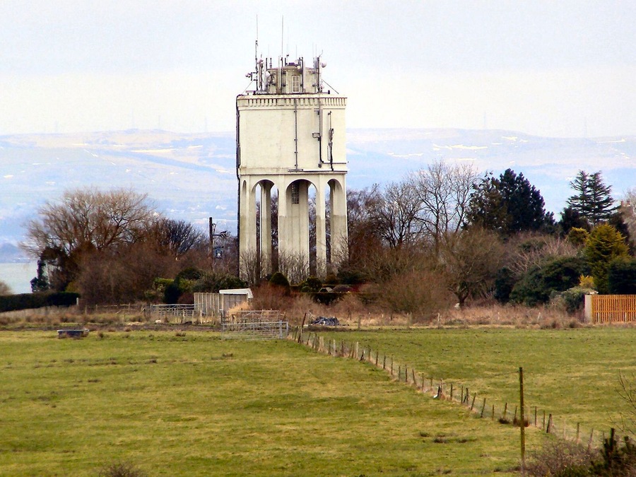 Starling Water Tower 65 foot high water tower behind houses on the northern side of Cockey Moor Road. Now adorned with mobile phone antennae http://archive.chorleycitizen.co.uk/2004/10/15/463874.html