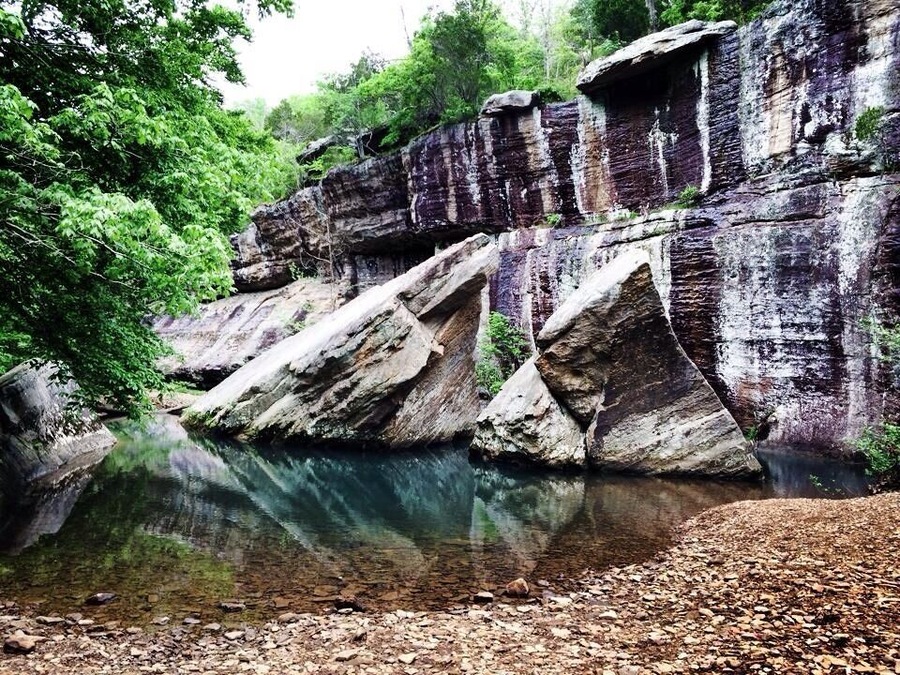 I think they called this The Devil's Backbone.