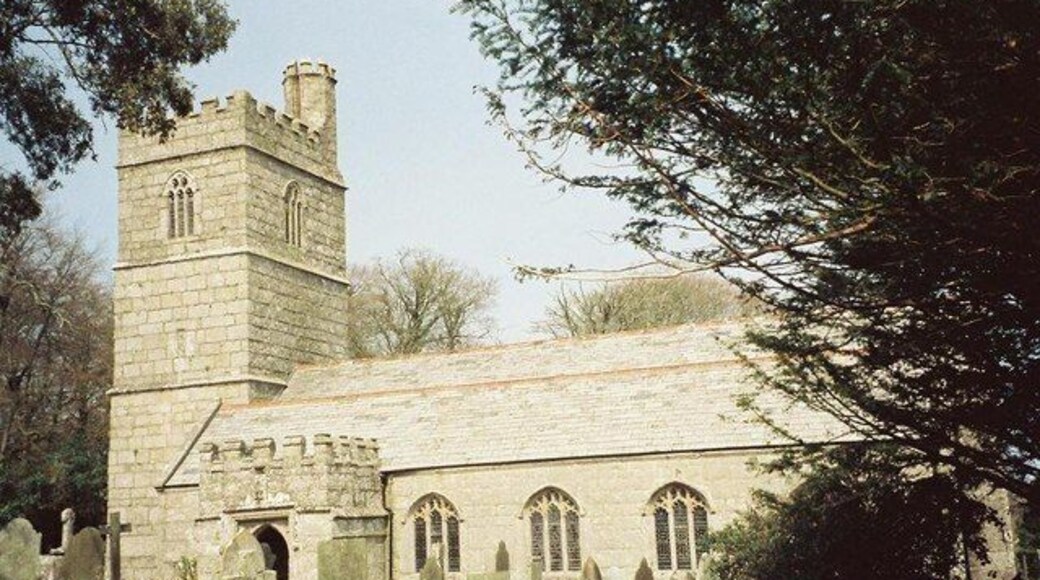 Luxulyan: parish church of St. Cyrus & St. Julietta St. Cyricus (also known as Quiricus and various approximations of Cyricus) was the three-year-old son of St. Julietta (or Julitta) and they were martyred in 304 AD according to this Wikipedia entry Saint_Julitta_and_Saint_Quiricus
