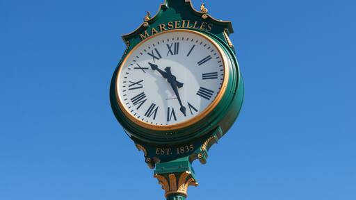 Town clock.