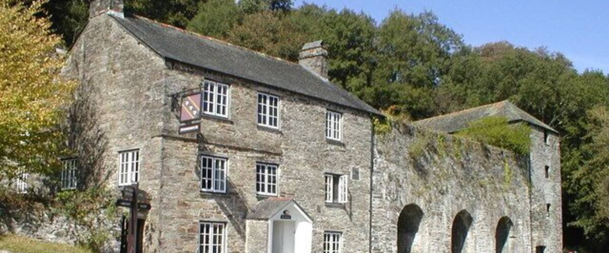 Cotehele Quay - "The Edgcumbe Arms" This National Trust Restaurant is a welcome "watering hole," especially if you have taken the long walk through the garden on a hot summer day.