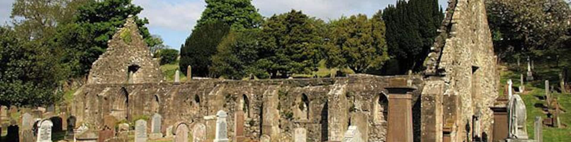 Kirkoswald Old Church This church dates back to 1244 and according to legend is the site where St Oswald fought a great battle in 634 A.D. and built a chapel in celebration of his victory. The churchyard contains some very interesting gravestones, including a memorial to Robert Burns' mother's people, and gravestones for the real people who inspired the main characters in Robert Burns' poem 'Tam O' Shanter'.