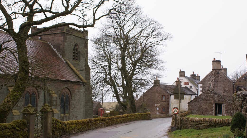 The village of Flash, Staffordshire, England