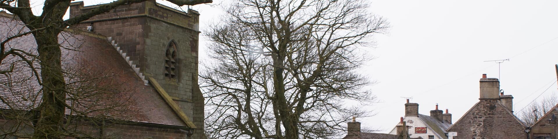 The village of Flash, Staffordshire, England