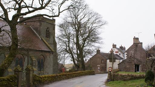 The village of Flash, Staffordshire, England