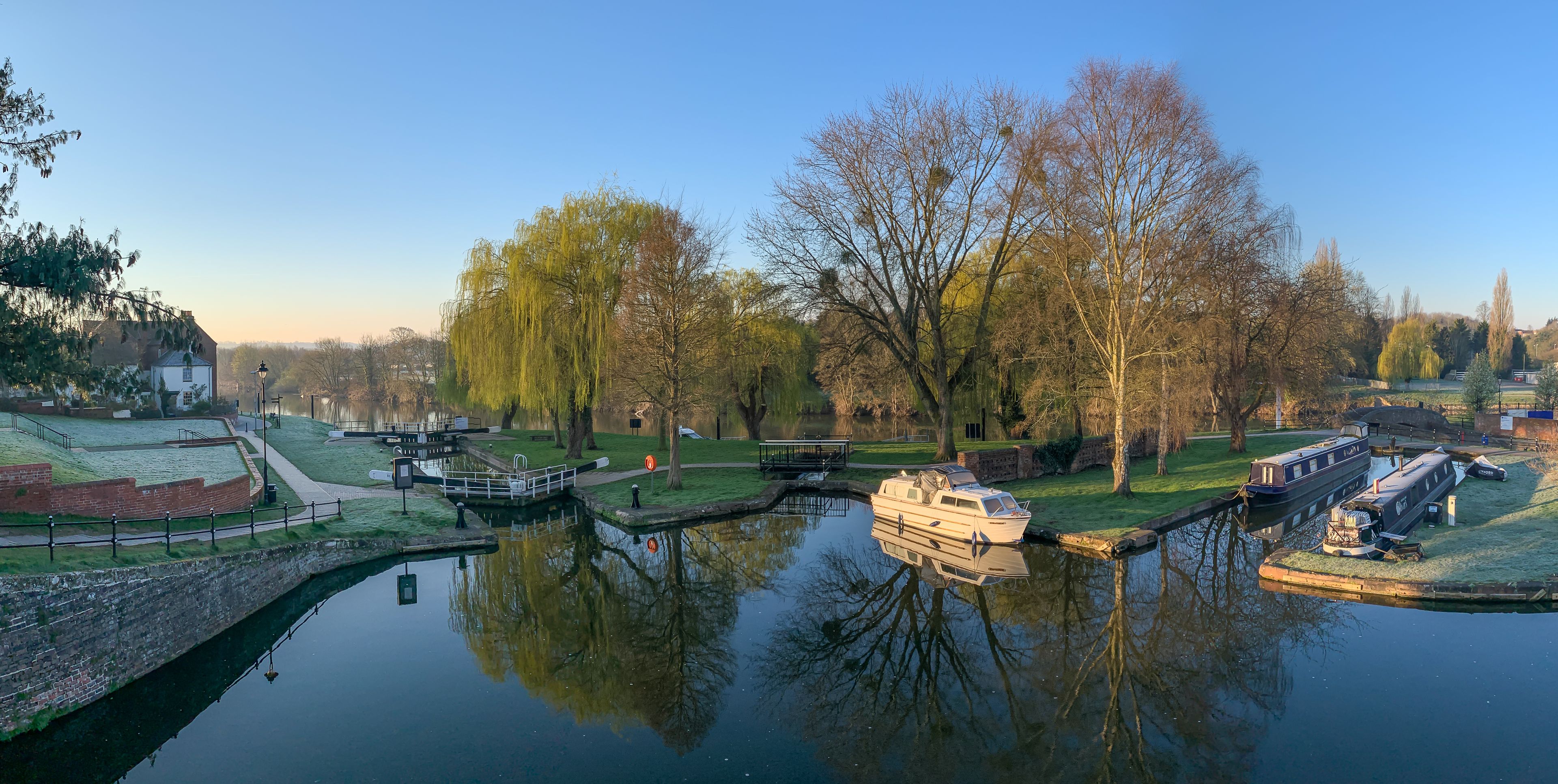 Early morning in Stourport-on-Severn