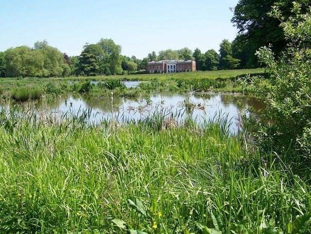Ponds, Avington Park The lush meadows of this part Itchen valley, praised by the often critical William Cobbett as 'one of the prettiest places in the country'. The house is now a conference and wedding venue.