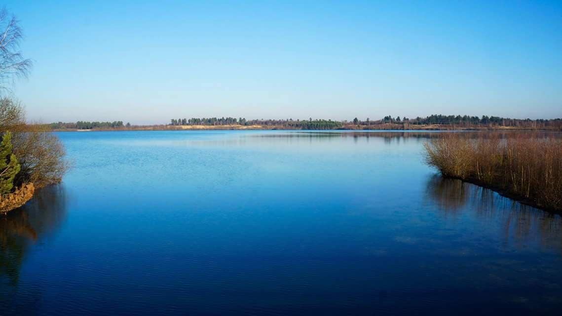 In the Netherlands near the German border you can take a lovely walk around the lake 8 km or 4 km if you go with a shortcut