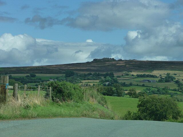 Looking towards the Stipperstones