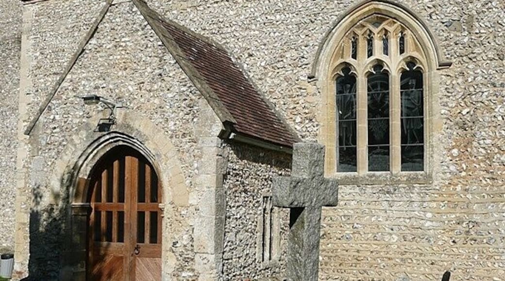 St Peter and St Paul church, Checkendon This 12th century church is a Grade 1 listed building and a fine example of Romanesque architecture. Reference http://www.checkendon.org/facilities.htm This is the detail of the south porch and door.