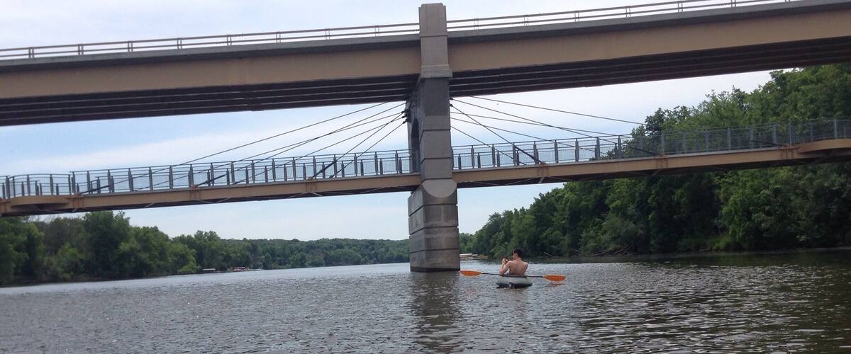 Near St Charles on "Fox River Canoe and Kayak"