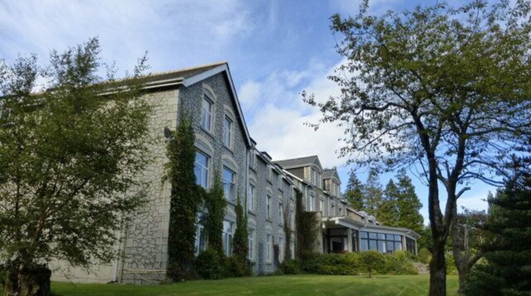 Moorland House, Haytor. The HF holiday country house was where Agatha Christie stayed and wrote her first book in 1916, "The Mysterious Affair at Styles". It is situated on Dartmoor very close to Haytor Rocks