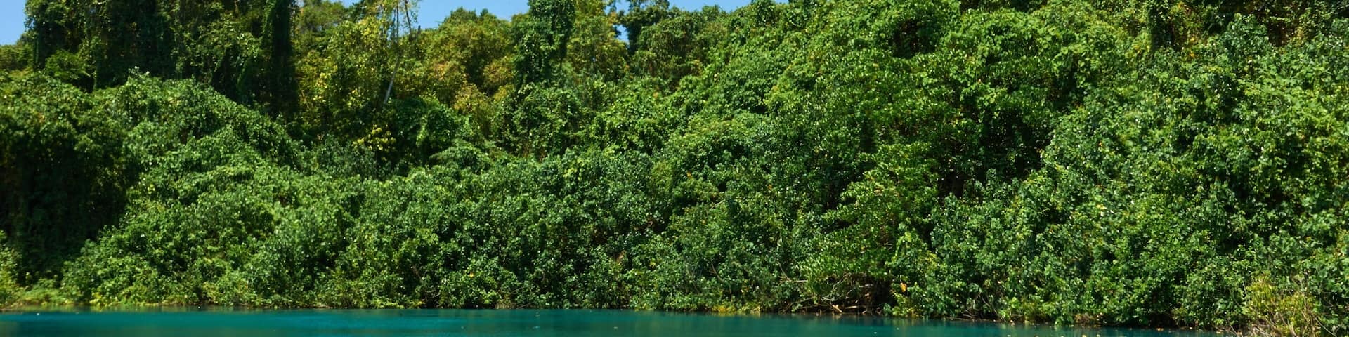 Malo Island which includes a river or creek and swimming as well as a small group of people