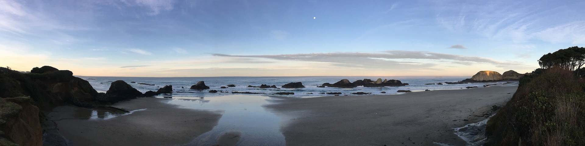 Beverly Beach State park Panorama