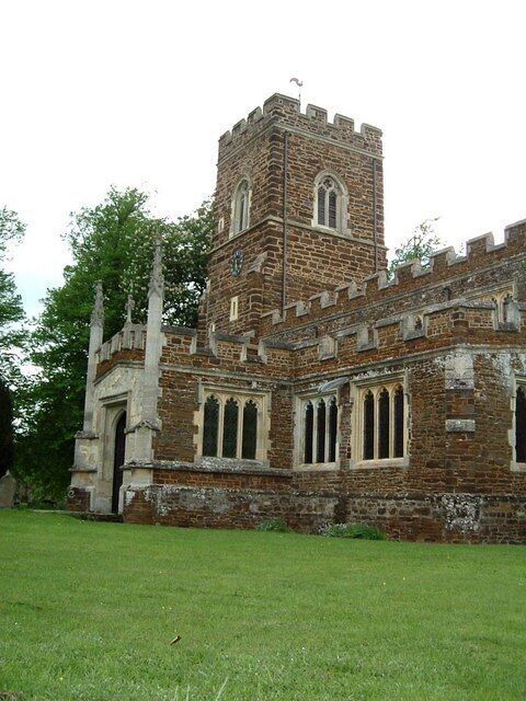 St John the Baptist - Tower & Porch. Eversholt is quite a straggly village, the church here is (unsurprisingly) at Church End but near to Brook End. Another part of the village is called Witts End - which I've been at many times !!! More information about Eversholt and its church here http://www.british-history.ac.uk/report.asp?compid=42449