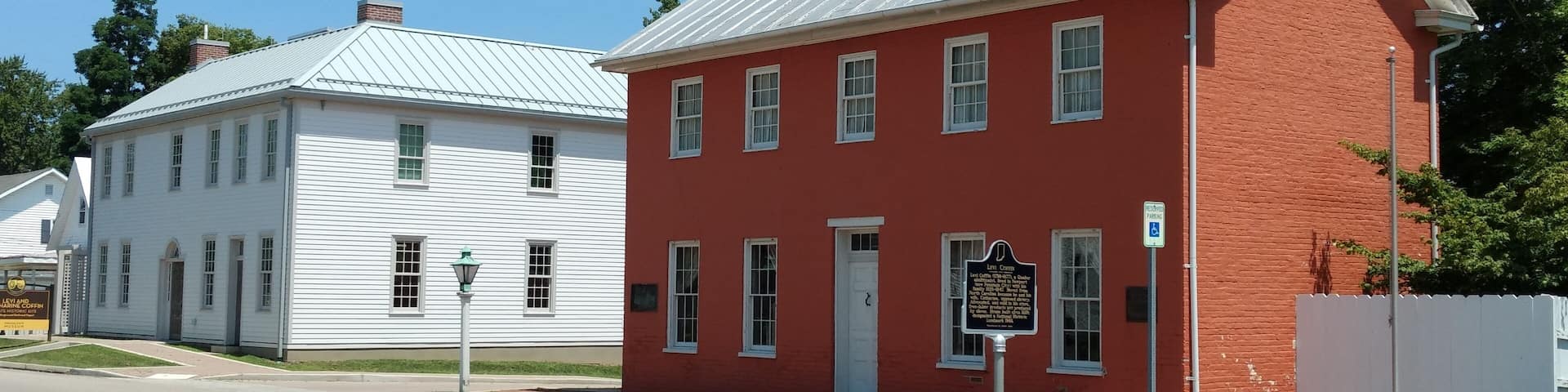 Levi Coffin House was an important stop on the Underground Railroad. Visiting the house and the center next door helps you understand how the Coffins lead many people to freedom. It's worth a visit.