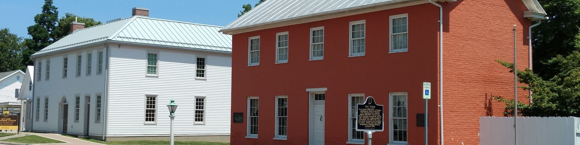 Levi Coffin House was an important stop on the Underground Railroad. Visiting the house and the center next door helps you understand how the Coffins lead many people to freedom. It's worth a visit.
