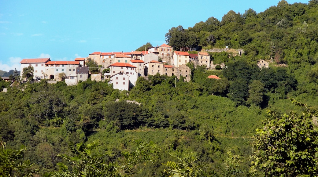 Valbrevenna (province of Genoa, Italy), the village of Cerviasca