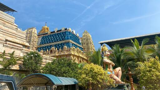 Famous Ayyappa swamy temple at Dwarapudi in Andhra Pradesh East Godavari District