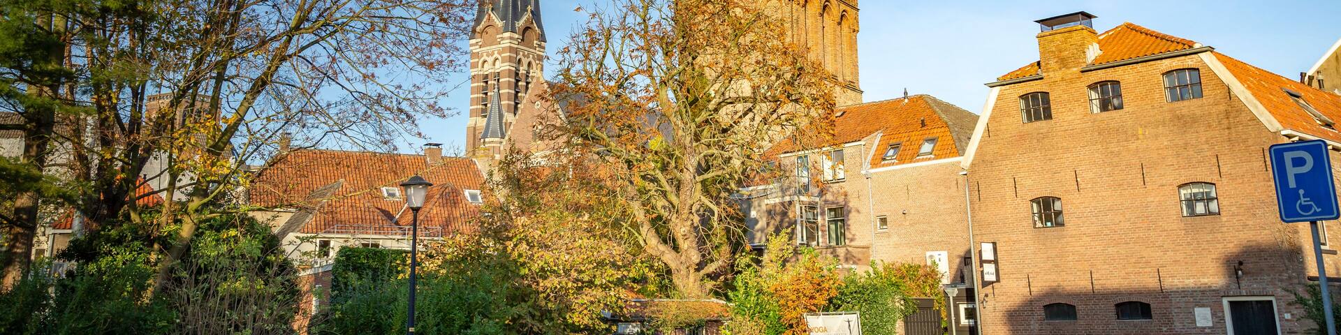 Cityscape of Culemborg, municipality in the centre of the Netherlands situated just south of the Lek river in Gelderland