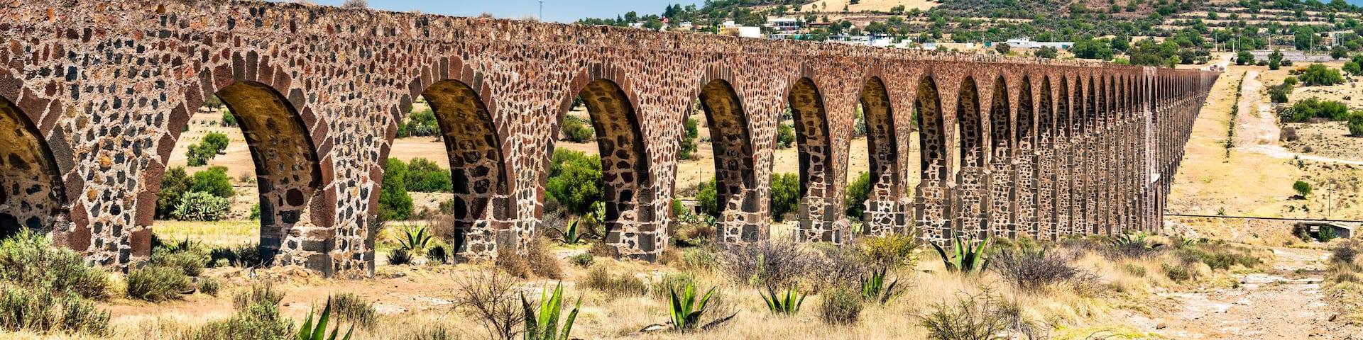 Aqueduct of Padre Tembleque in Mexico