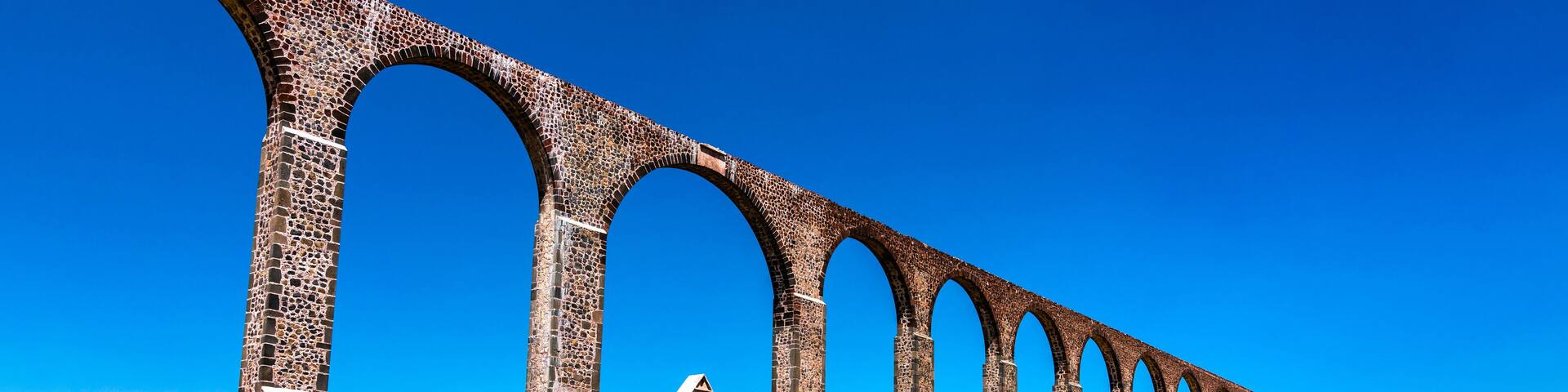 Aqueduct of Padre Tembleque in Mexico