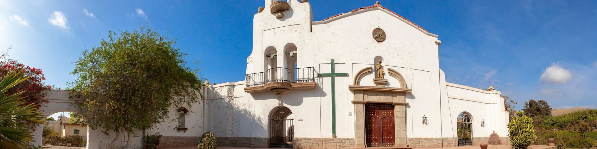Old Rontoy hacienda in the city of Huaral, Lima Peru