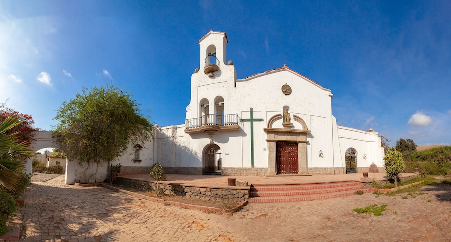 Old Rontoy hacienda in the city of Huaral, Lima Peru