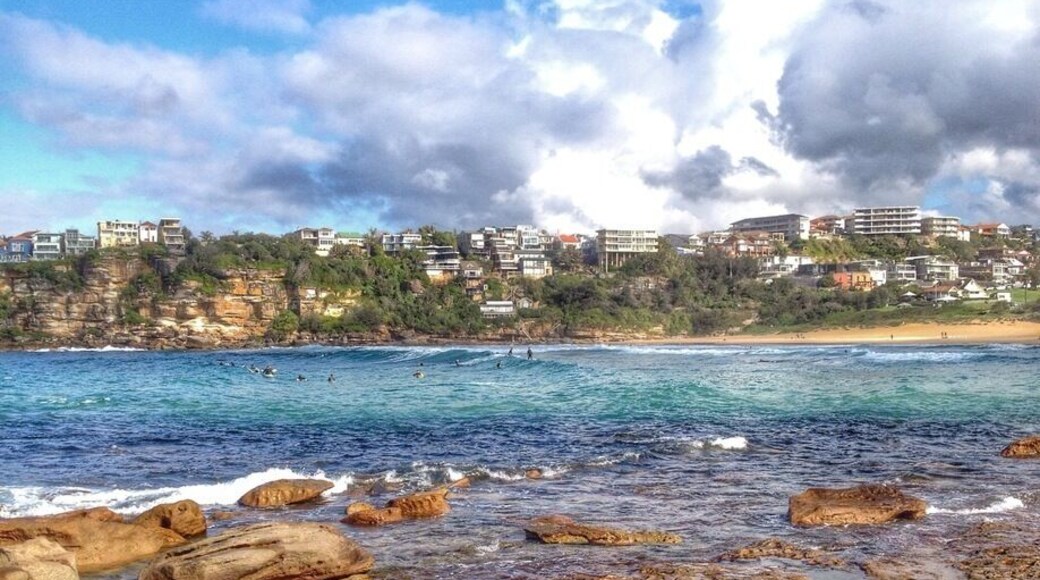 Freshwater Beach on Sydney's North Shore. The beach is a short walk from Freshwater Village.
