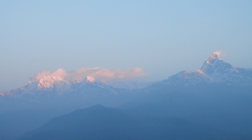 Annapurna Range, Dhaulagiri, Annapurna I and Manaslu from Pokhara