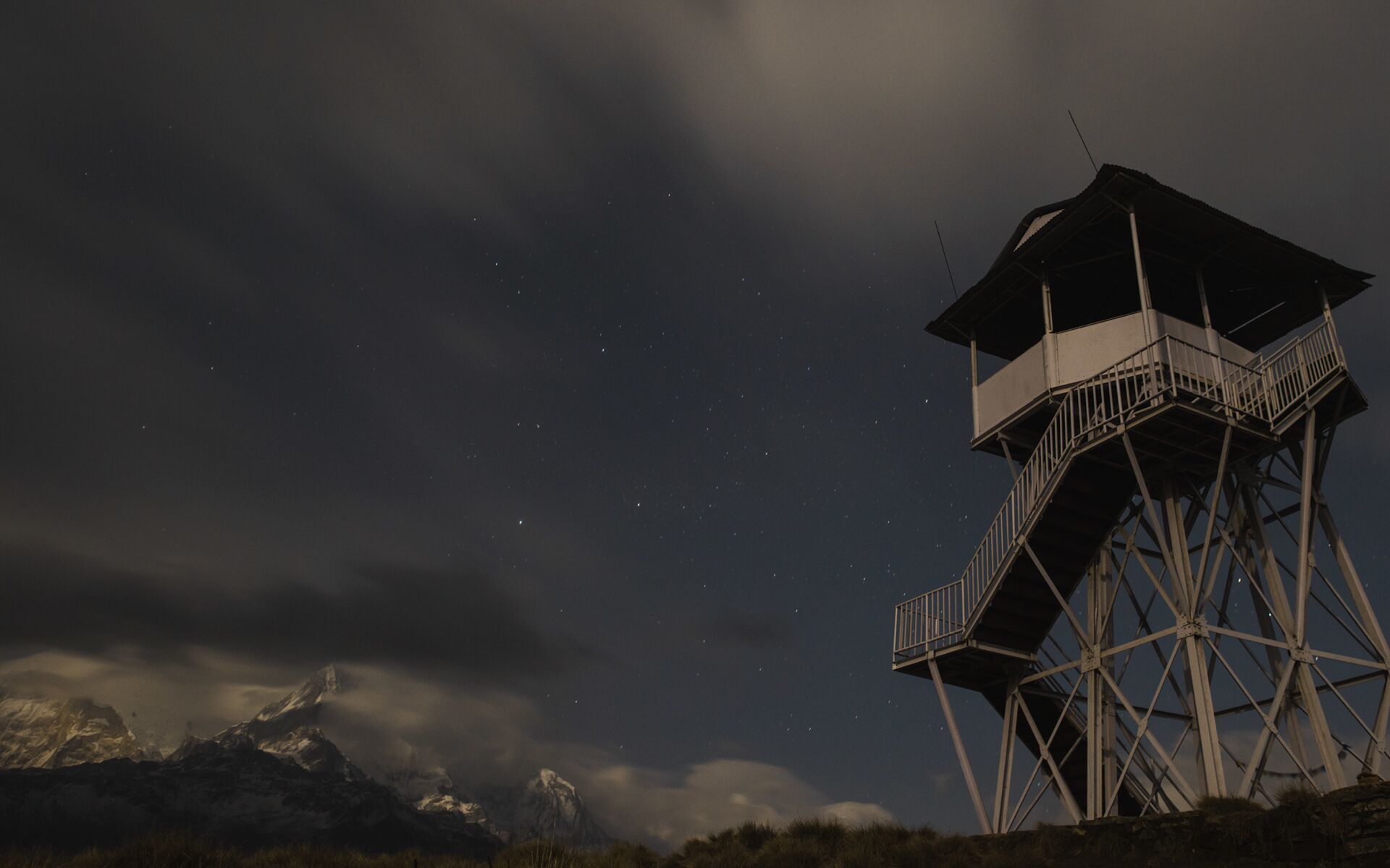 Poon Hill view tower, Ghorepani, Nepal