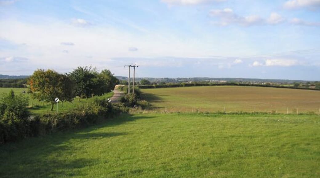 Flitton Road, Pulloxhill, Beds. View N towards Flitton.