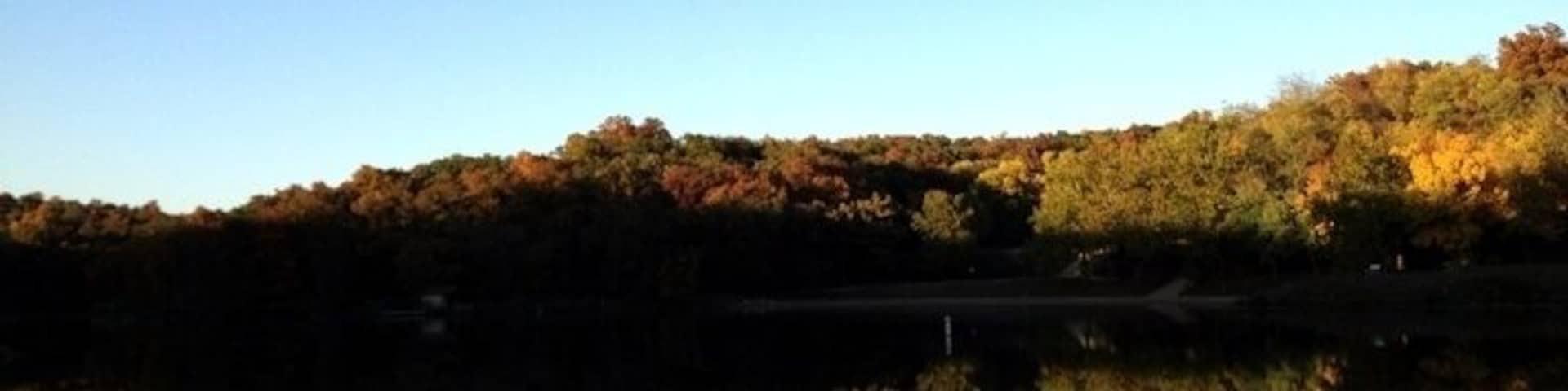 Hiking at Springbrook in Autumn.