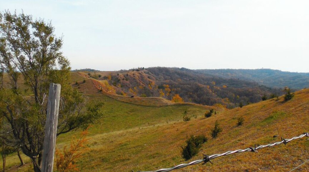 The Loess Hills area of Iowa is one of only two places in the world where silt deposits create landforms this dramatic - the other is in the Yellow River Valley of China. #roadtrip