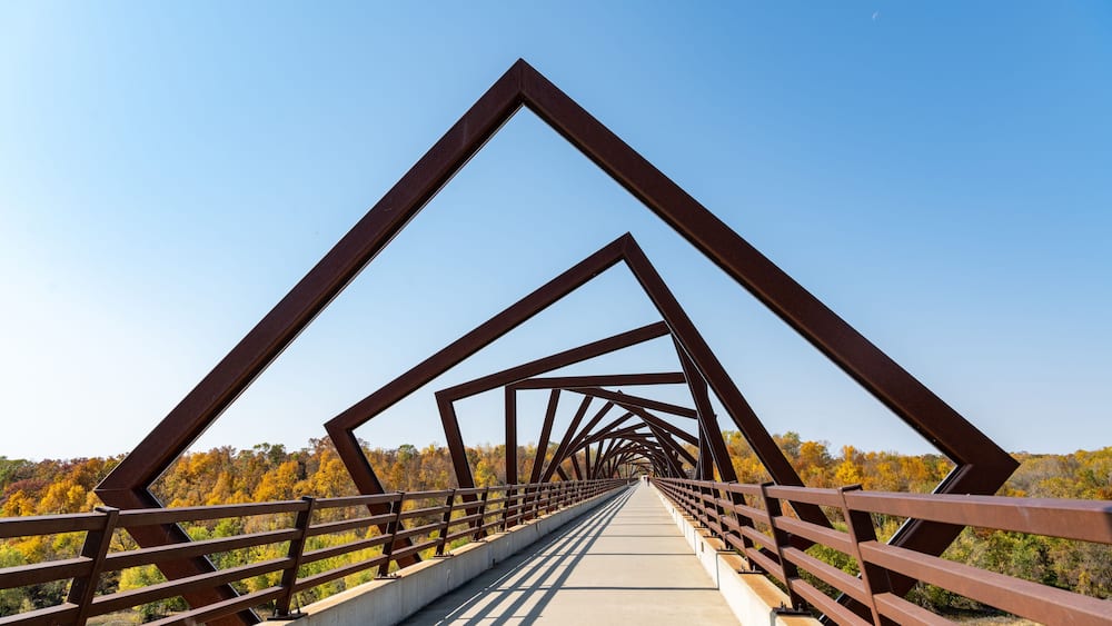 Bike trail Iowa